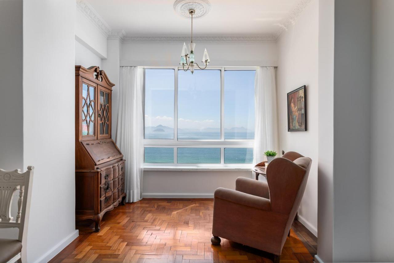 Sofisticado Em Copacabana - 2 Suites - A801 Рио-де-Жанейро Экстерьер фото
