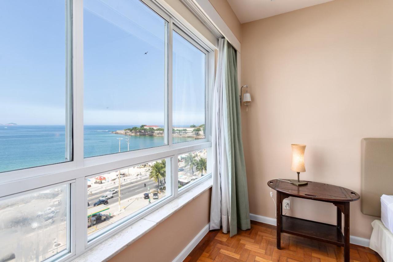 Sofisticado Em Copacabana - 2 Suites - A801 Рио-де-Жанейро Экстерьер фото